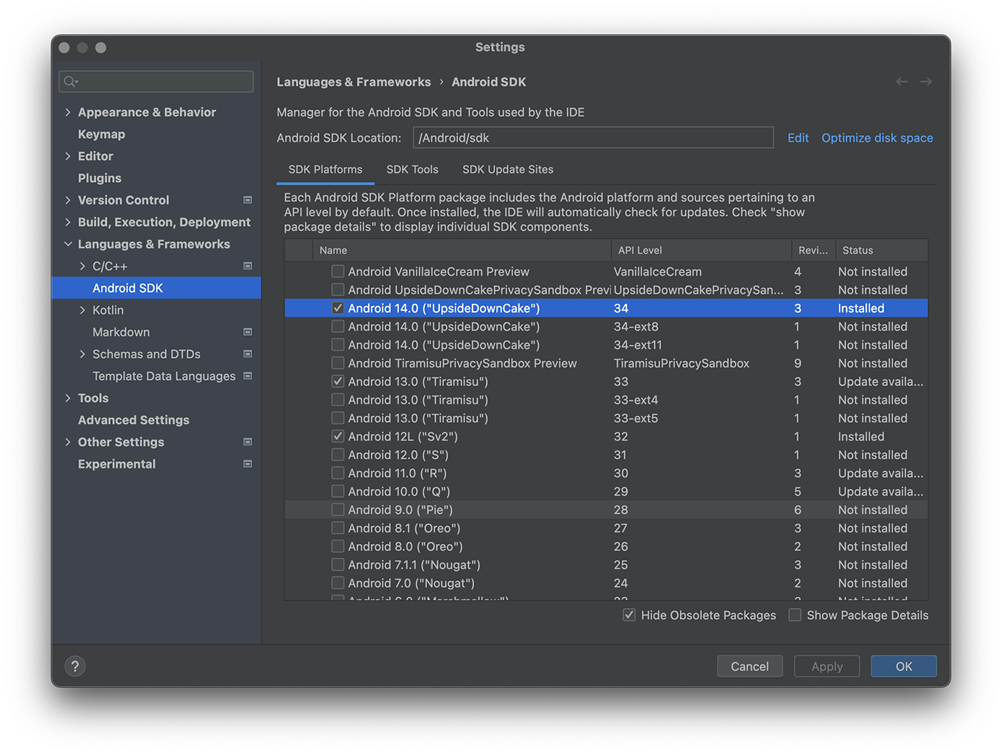 Android SDK Platform